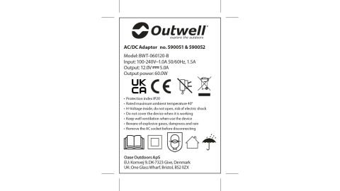 Outwell AC/DC Adaptor
