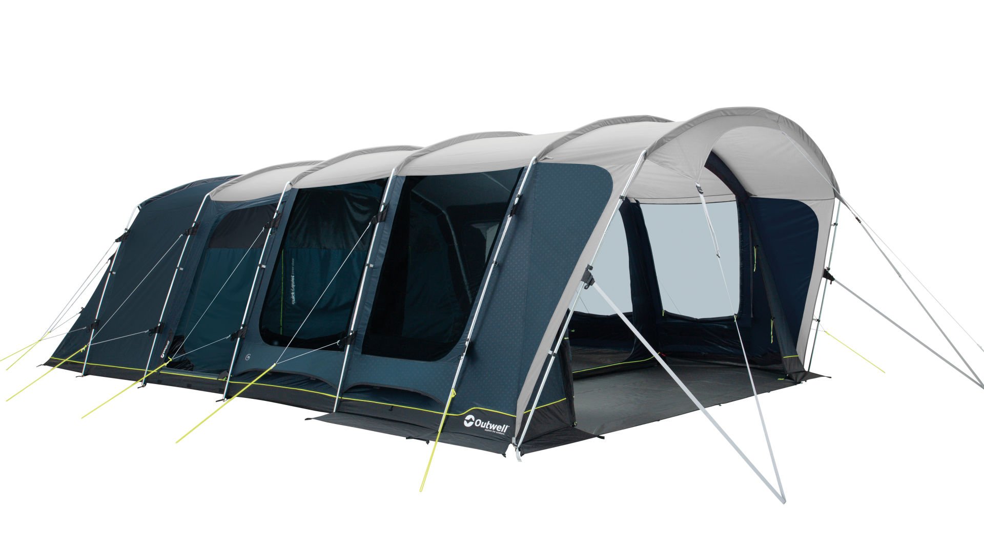 Outwell Vermont 7PE Blackroom 3 yatak odalı 7 kişilik Mega Aile Çadırı