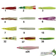 Eurofish Ahtapot Silikon 9 Cm 5li