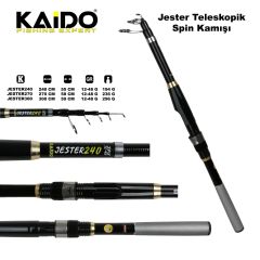 Jester Teleskopik Spin Kamışı