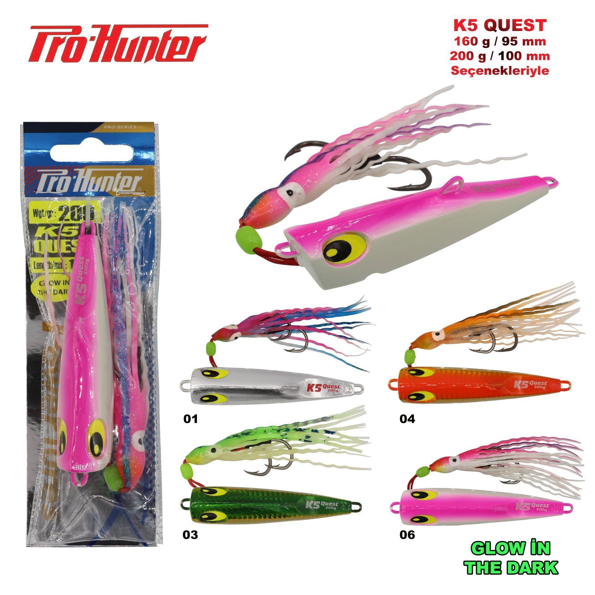 K-5 Ocean Quest Jig 160 g