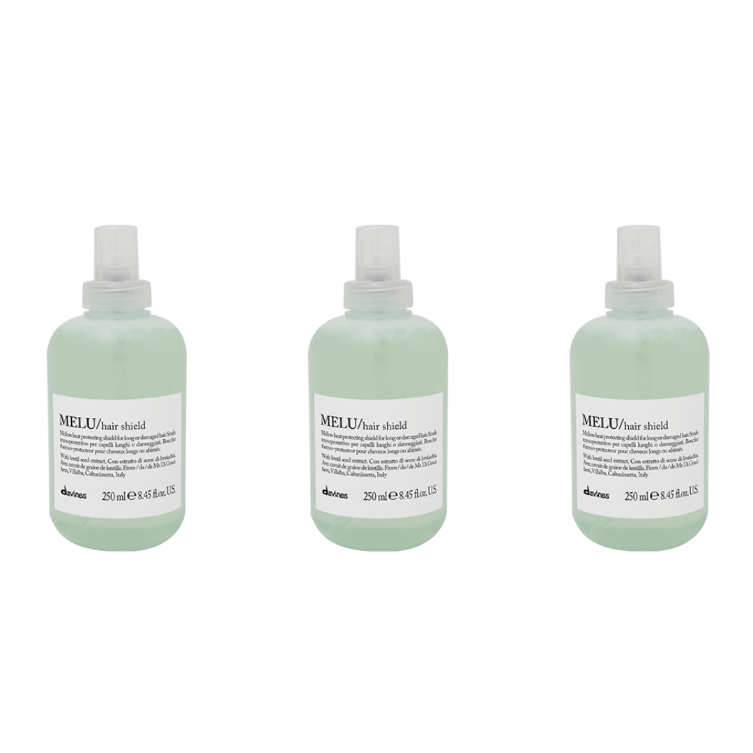 Ekonomik Üçlü Davines Melu Mellow Isıya Karşı Termal Koruyucu Kalkan 250ml - %100 Orijinal %100 Doğal