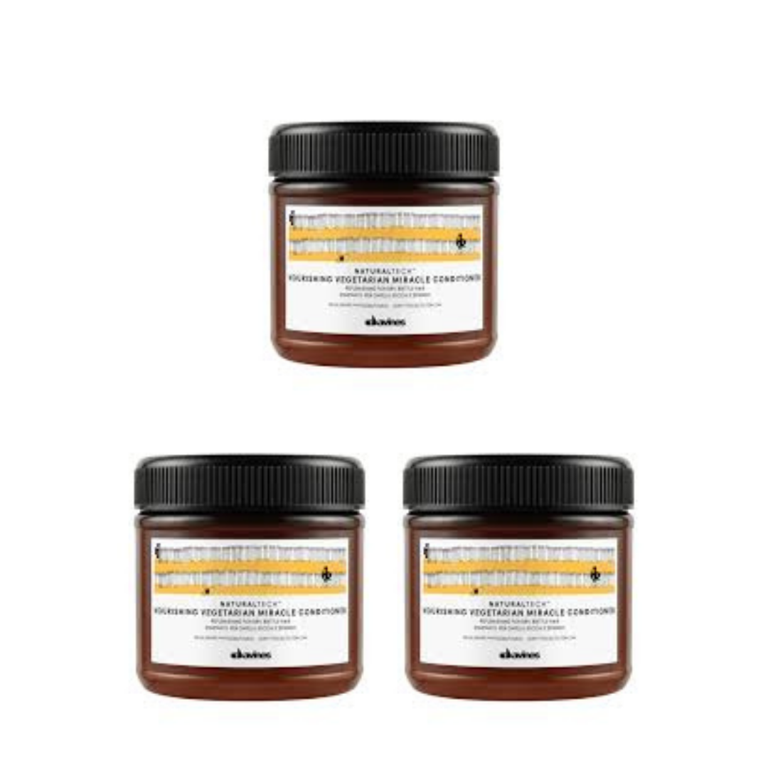 Ekonomik Üçlü Davines Nourishing Kuru ve Kırılgan Saçlar İçin Saç Kremi 250ml - %100 Orijinal %100 Doğal