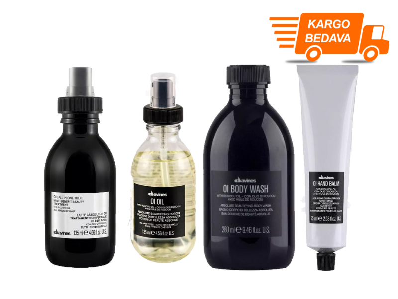 Davines OI/OIL Tüm Saç Tipleri için Bakım Serisi - Ücretsiz Kargo - %100 Orijinal