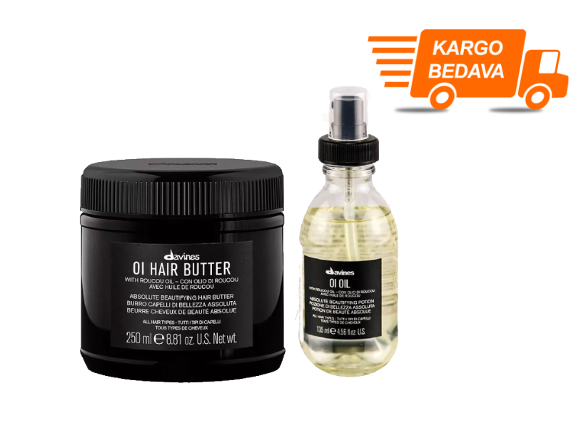 Davines OI Besleyici ve Zengin Saç Bakımı 2 - Ücretsiz Kargo - %100 Orijinal