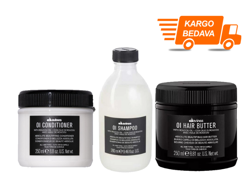 Davines OI Tüm Saç Tipleri için Bakım Serisi - Ücretsiz Kargo - %100 Orijinal