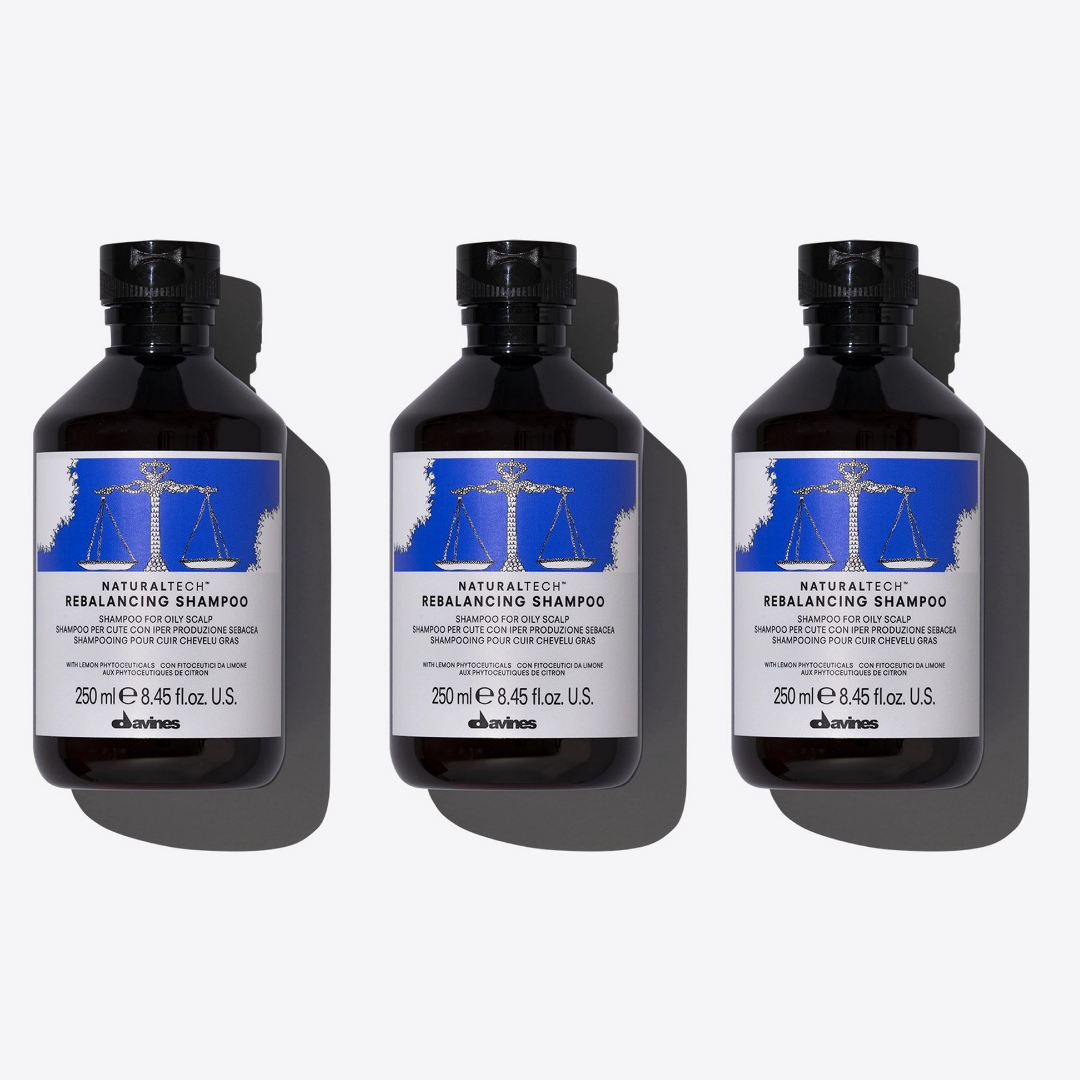 Ekonomik Üçlü Davines Rebalancing Sebum Dengeleyici Şampuan 250ml - %100 Orijinal %100 Doğal