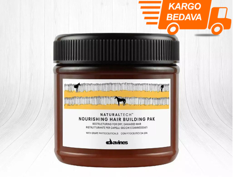 Davines Nourishing Pak Yıpranmış Kuru Saç Maskesi 250ml - Ücretsiz Kargo - %100 Orijinal