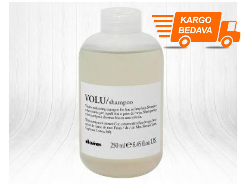 Davines Volu Hacim Kazandıran Şampuan 250ml - Ücretsiz Kargo - %100 Orijinal