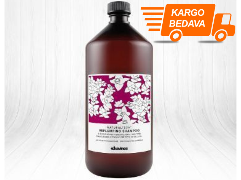 Davines Replumping Esneklik Kazandıran Nemlendirici Şampuan 1000ml - Ücretsiz Kargo - Pompa Hediyeli - %100 Orijinal