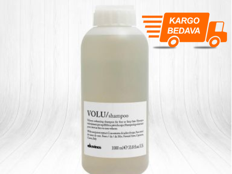 Davines Volu Hacim Kazandıran Şampuanı 1000ml - Ücretsiz Kargo - Pompa Hediyeli - %100 Orijinal