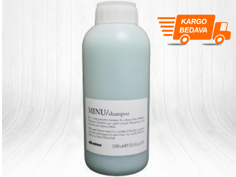 Davines Minu Boyalı Saçlar için Bakım Şampuanı 1000ml - Ücretsiz Kargo - Pompa Hediyeli - %100 Orijinal