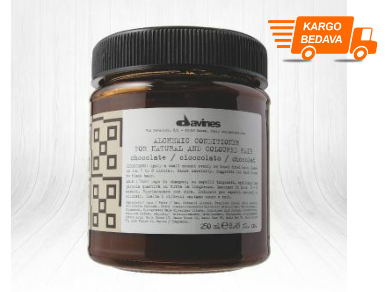 Davines Alchemic Çikolata Saç Kremi 250ml - Ücretsiz Kargo - %100 Orijinal