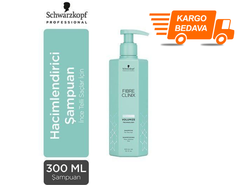 Fibre Clinix Volumize Hacimlendirici Şampuan 300ml - %100 Orijinal