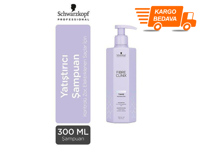 Fibre Clinix Tame Yatıştırıcı Şampuan 300ml - %100 Orijinal
