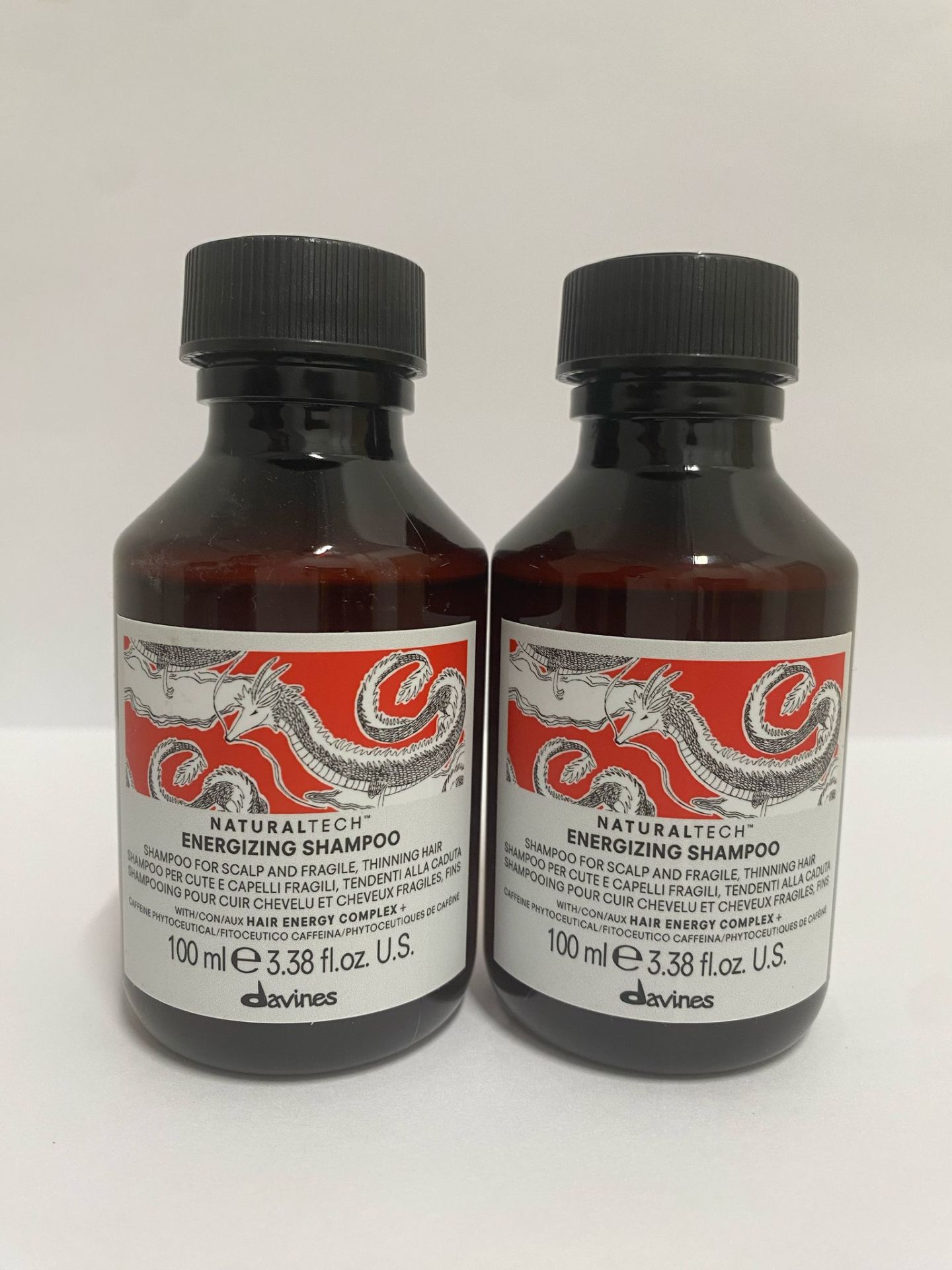 Ekonomik 2'li DAVİNES Seyahat Boy Energizing Şampuan 100 ML