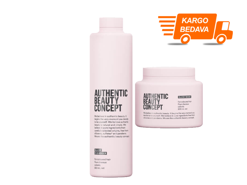 Authentic Beauty Concept GLOW Renklendirilmiş Saçlar İçin Bakım Seti 4 - Ücretsiz Kargo - %100 Orijinal- %100 Saf