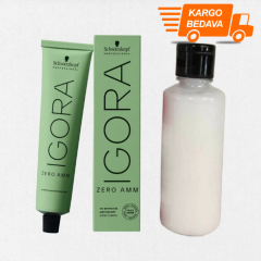 1 ADET Igora Zero Amm 5-67 Saç Boyası + Oksidan (Emülsiyon) - %100 Doğal Amonyaksız- %100 Beyaz Kapama- Ücretsiz Kargo