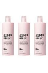 Ekonomik 3 Adet Glow Şampuan 1000 ML-Pompa Hediyeli