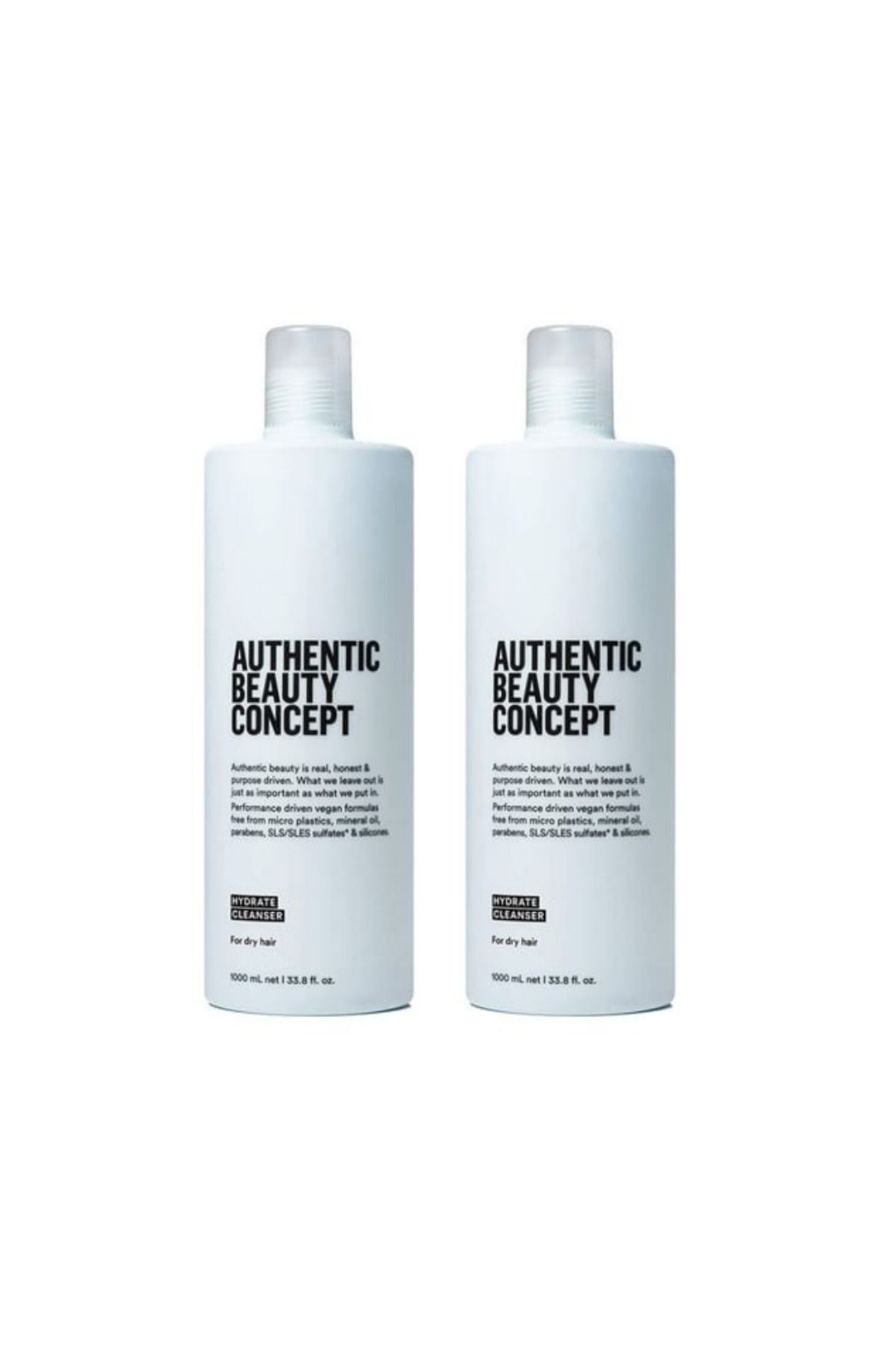 Ekonomik 2 Adet Hydrate Şampuan 1000 ML-Pompa Hediyeli