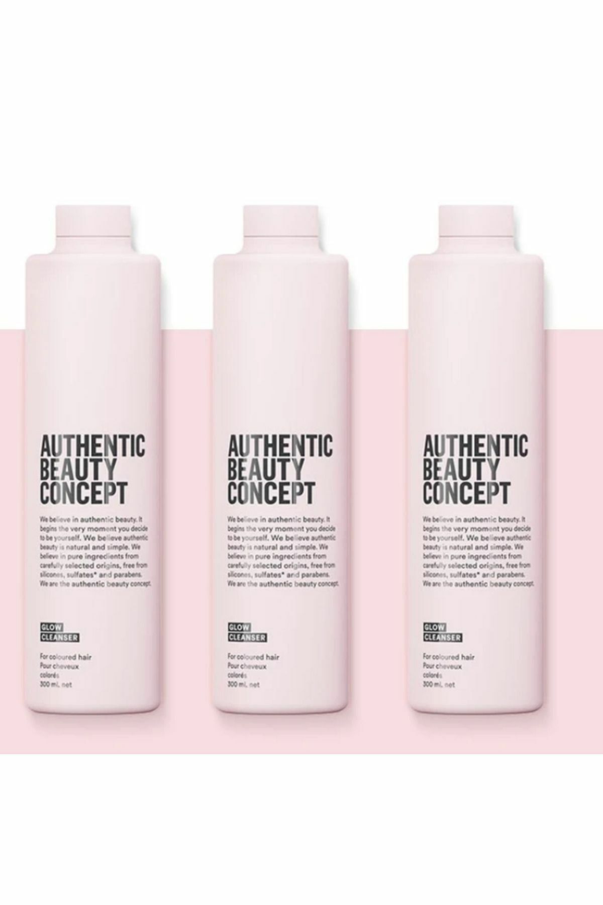 Ekonomik 3 ADET Glow Cleanser Şampuan 300 ML %100 Orijinal