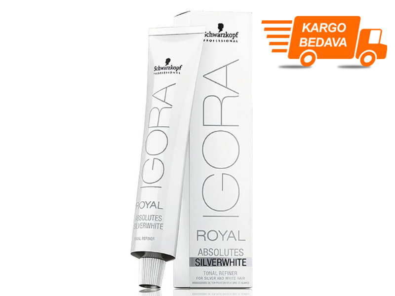 7 ADET Igora Royal Absolutes Silverwhite Grey Lilac Saç Boyası