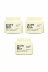 Ekonomik 3 ADET Authetic Beauty Concept Replenish Maske 200 ML %100 Orijinal