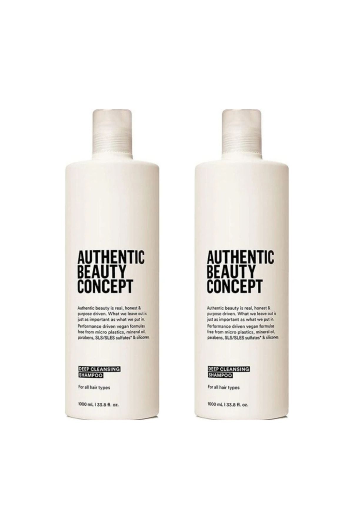 Ekonomik 2 ADET Deep Cleansing Şampuan 1000 ML- Pompa Hediyeli %100 Orijinal
