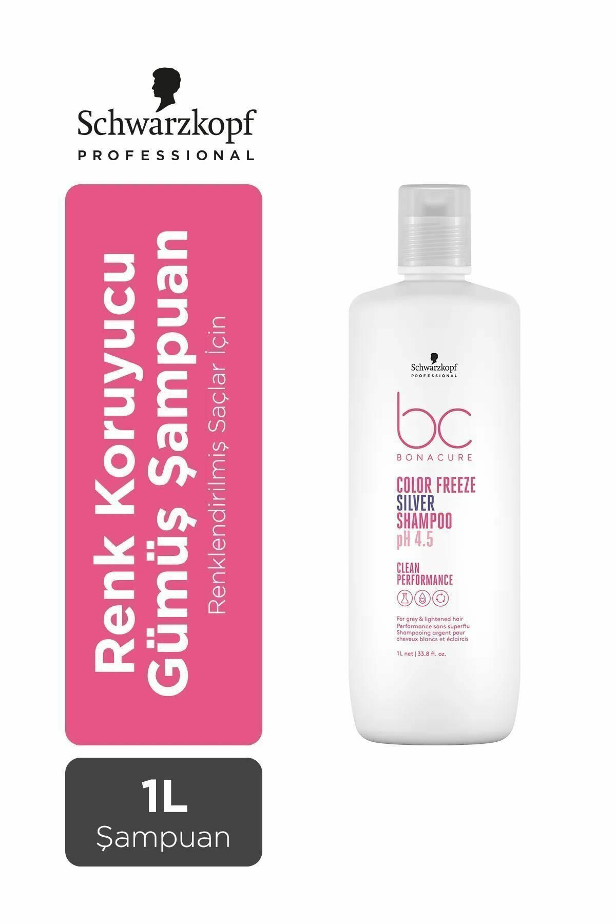 Bc Clean Renk Koruyucu Gümüş Şampuan 1000ml