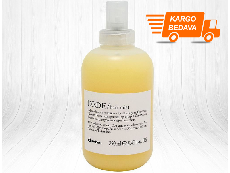 Davines Dede İnce Telli Saçları Koruyucu Sprey 250ml- Ücretsiz Kargo - %100 Orijinal