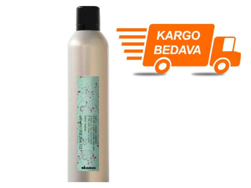 Davines Strong Hair Spray Güçlü Tutucu Sprey 400 Ml - Ücretsiz Kargo - %100 Orijinal