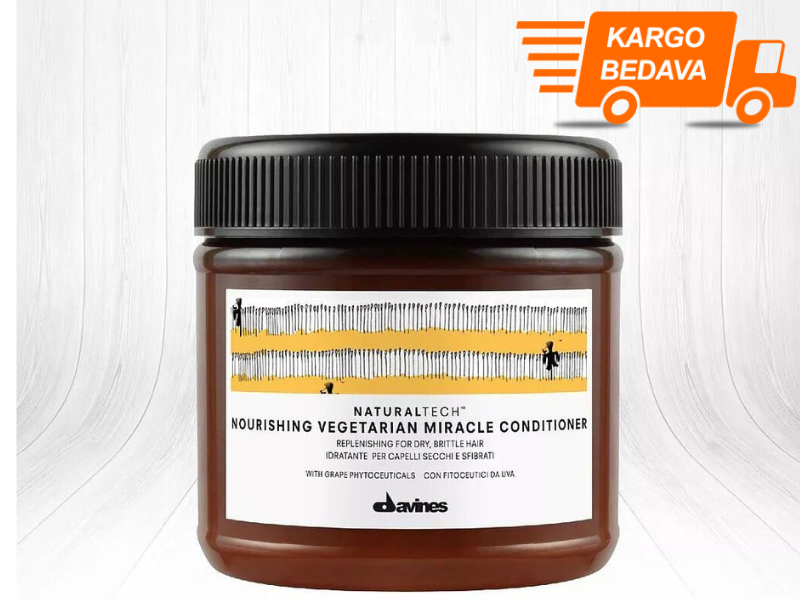 Davines Nourishing Kuru ve Kırılgan Saçlar İçin Saç Kremi 250ml - Ücretsiz Kargo - %100 Orijinal