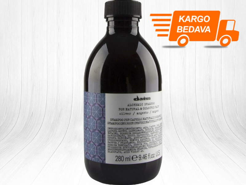 Davines Alchemic Silver Gümüş Şampuan 280ml - Ücretsiz Kargo - %100 Orijinal