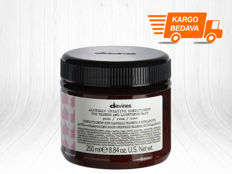 Davines Alchemic Yaratıcı Pembe Saç Kremi 250ml - Ücretsiz Kargo - %100 Orijinal