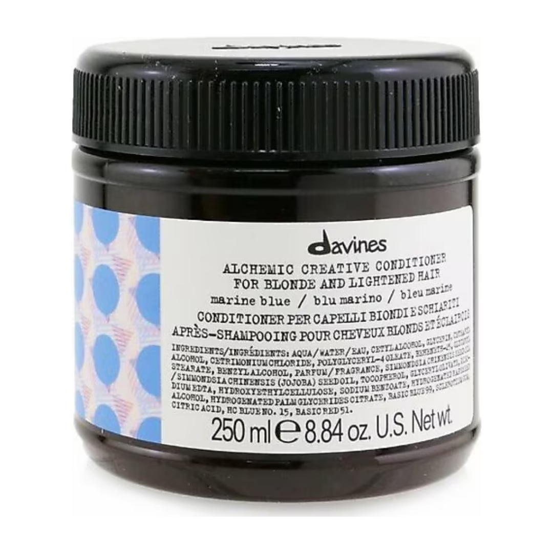 Davines Alchemic Yaratıcı Marine Mavi Saç Kremi 250ml - %100 Orijinal