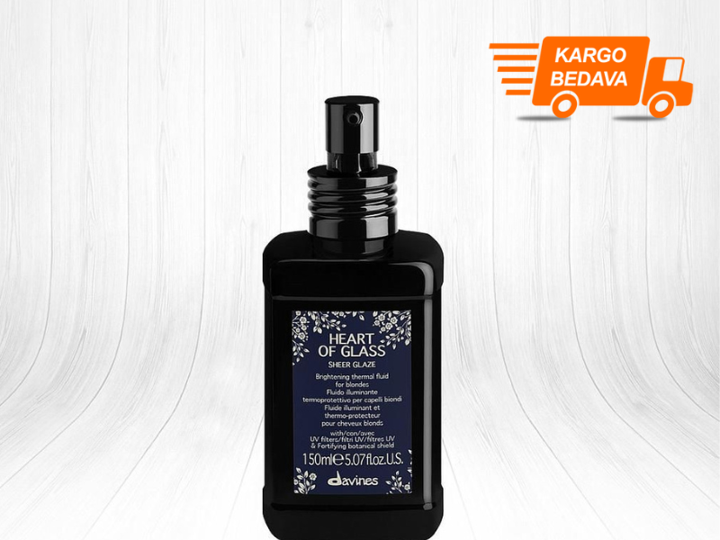 Davines Heart of Glass Sheer Glaze Koruyucu Sprey 150ml - Ücretsiz Kargo - %100 Orijinal