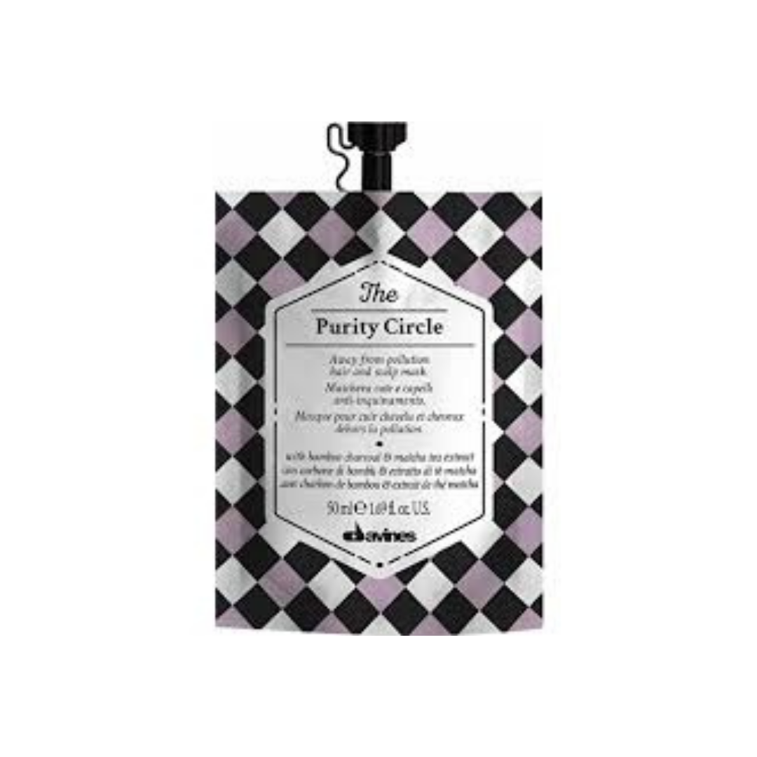 Davines The Purity Circle Arındırıcı Saç Bakım Maskesi 50ml - %100 Orijinal