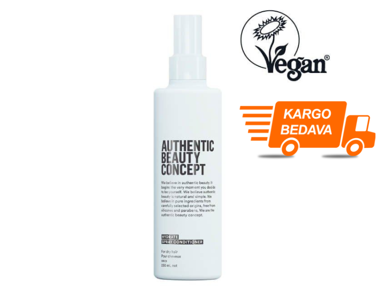 Authentic Beauty Concept Hydrate Spray Conditioner 250ml-  Ücretsiz Kargo - %100 Saf- Orijinal