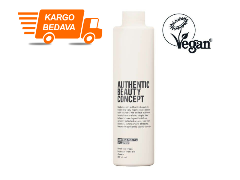 Authentic Beauty Concept Deep Cleansing Shampoo 300ml - Ücretsiz Kargo - %100 Saf- Orijinal