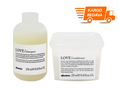 Davines Love Curl Bukle Belirginleştirici ve Bakım Seti 4 - Ücretsiz Kargo - %100 Orijinal