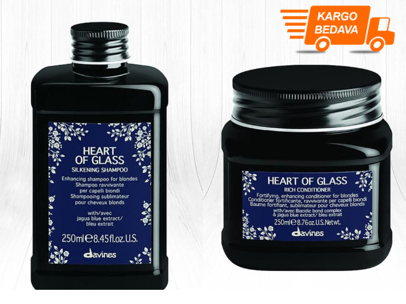 Davines Heart Of Glass Saç Bakım Seti 1 - Ücretsiz Kargo - %100 Orijinal