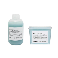 Davines Minu Boyalı Saçlar İçin Bakım Seti 5 - %100 Orijinal