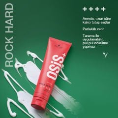 Osis Rock Hard Ultra Güçlü Şekillendirici Macun 150ml - %100 Orijinal