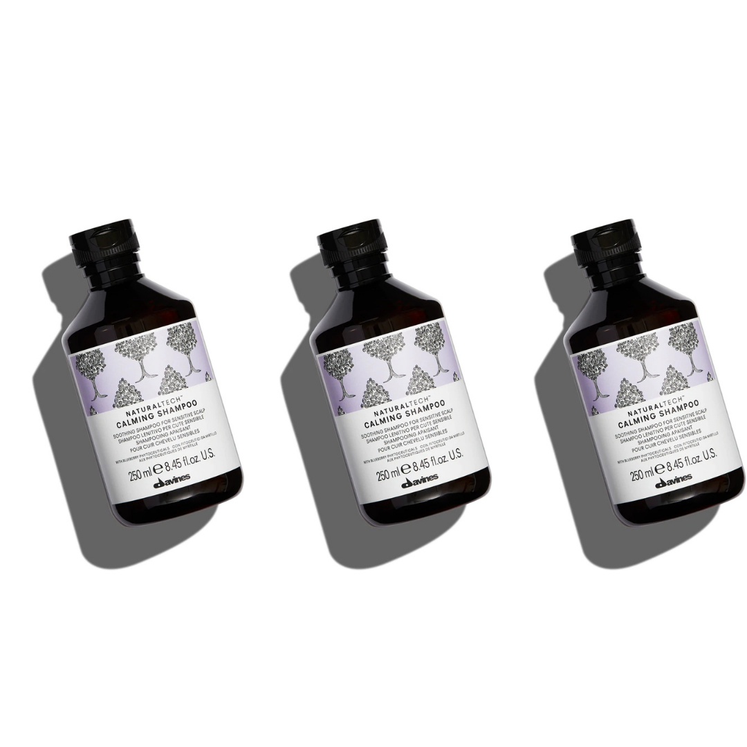 Ekonomik Üçlü Davines Calming Hassas Baş Derisi Yatıştırıcı Şampuan 250ml - %100 Orijinal %100 Doğal