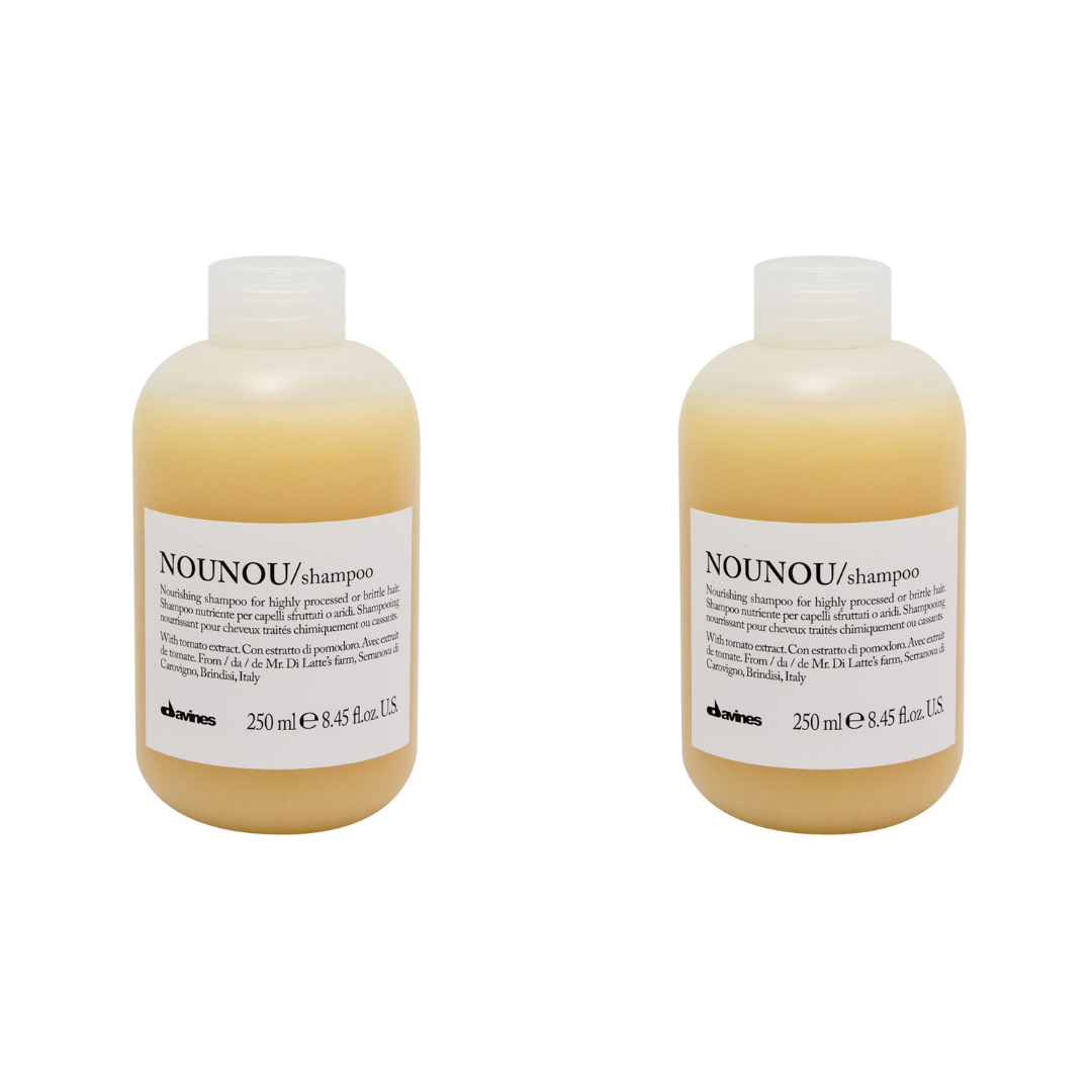 Ekonomik İkili Davines Nounou Besleyici ve Koruyucu Bakım Şampuanı 250ml - %100 Orijinal %100 Doğal