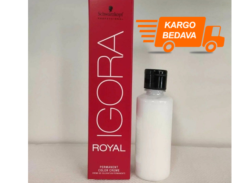 Igora Royal 8-4 Açık Kumral-Bej Saç Boyası + Oksidan (Emülsiyon)