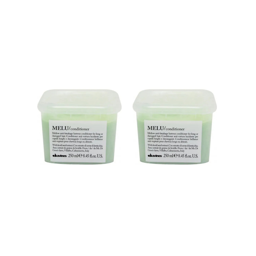 Ekonomik İkili Davines Melu Mellow Kırılma Önleyici Parlaklık Kremi 250ml - %100 Orijinal %100 Doğal