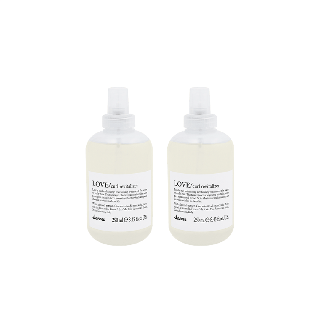 Ekonomik İkili Davines Love Curl Revitalizer Bukle Canlandırıcı Sprey Bakım 250 ml - %100 Orijinal %100 Doğal