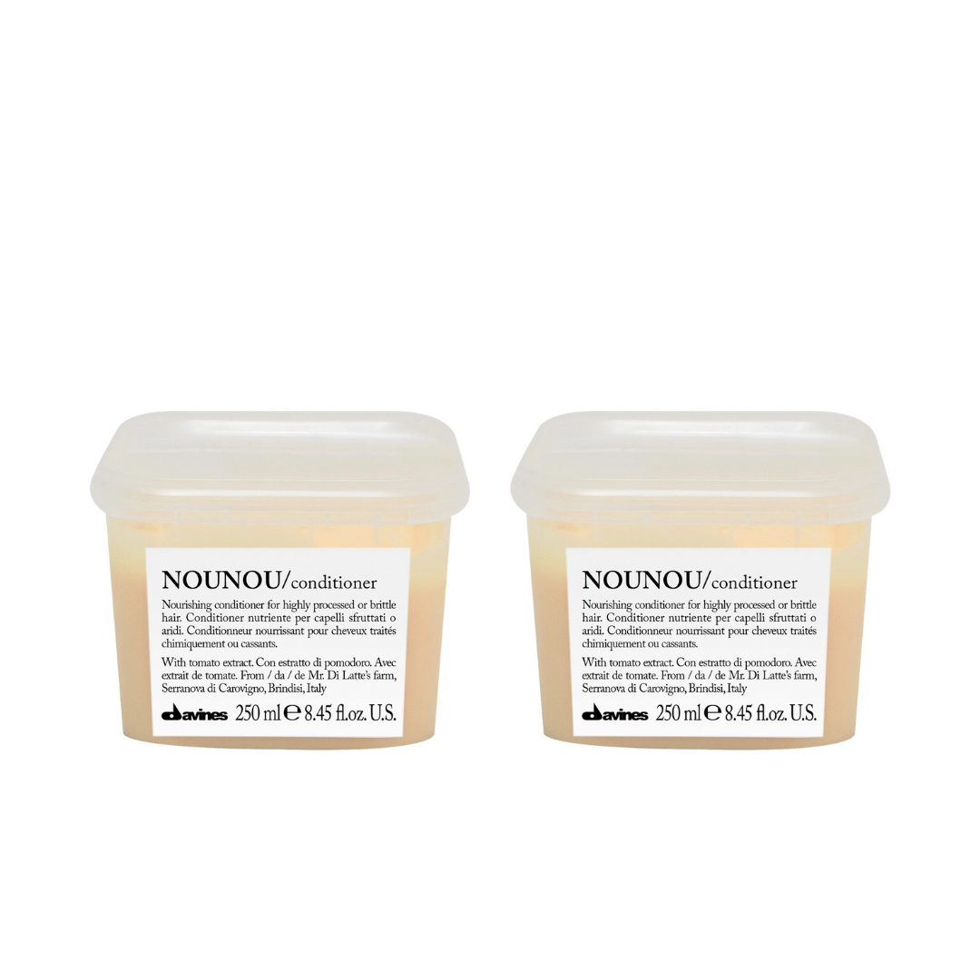 Ekonomik İkili Davines Nounou Besleyici ve Koruyucu Bakım Kremi 250ml- %100 Orijinal %100 Doğal