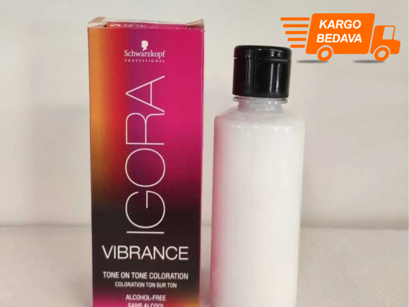 Igora Vibrance 7-1 Kumral Sandre Saç Boyası + Oksidan (Emülsiyon)